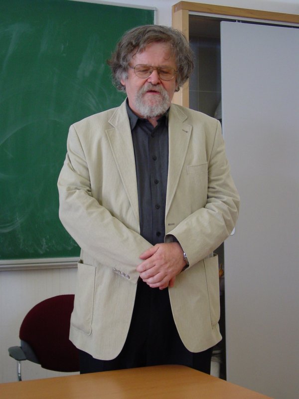 Prof. Jaroslav Nesetril, director of the ITI