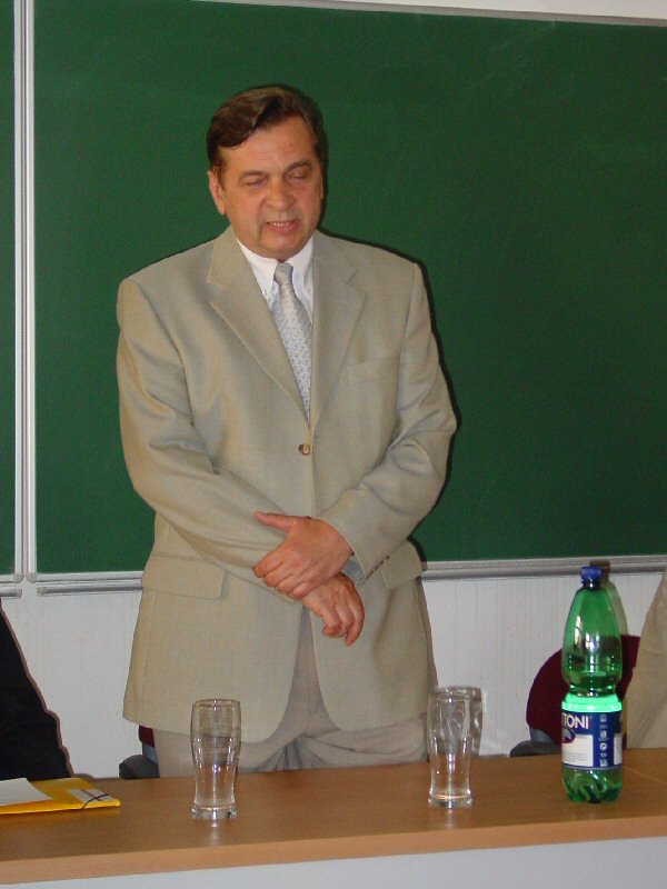 Ivan Netuka, dean of the faculty of math and physics